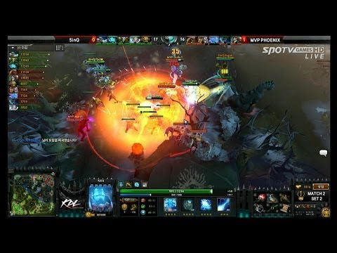 [KDL] 티어1 : 2세트 5InQ vs MVP PHOENIX -도타2,EsportsTV