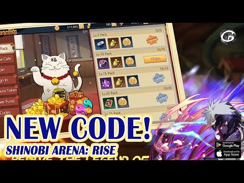 🎁 Shinobi Arena: Rise All Trust 7 Giftcodes & How to Redeem Codes - Mobile Game (Android)