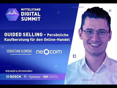 Guided Selling: Persönliche Kaufberatung für den Online-Handel - neocom | Mittelstand Digital Summit