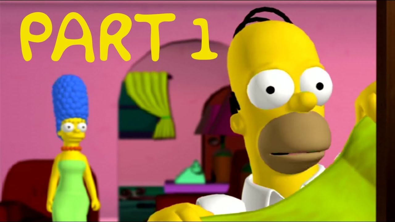 The Simpsons: Hit & Run - هوميروس ينطلق في Evergreen Terrace - الجزء الأول - يوتيوب