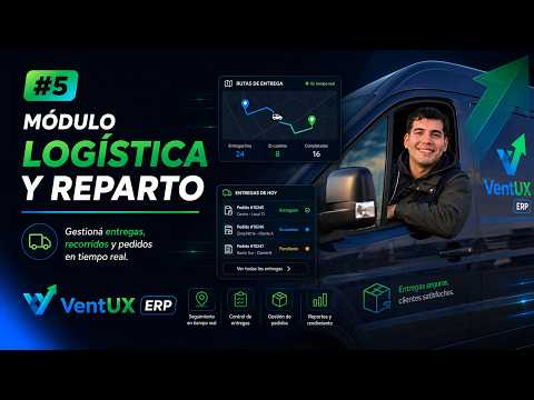 5. Módulo Logística y Reparto | VentUX ERP