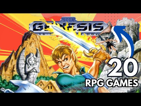 🛡️⚔️🛡️ 20 Sega GENESIS RPG games  | The 🔽 WEAK POINT compared to SNES❓