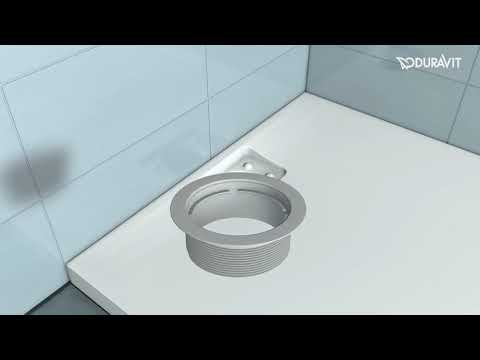Duravit   Stonetto aufgelegt Montage & Installation Anleitung