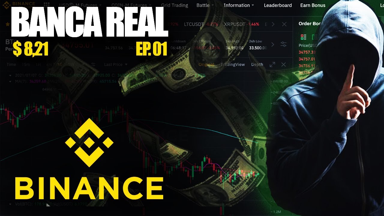 Operando DAYTRADE BINANCE FUTURES | BANCA REAL | Ep.01
