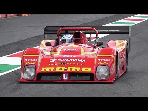 Ferrari 333 SP Pure V12 Sound at Mugello Circuit!