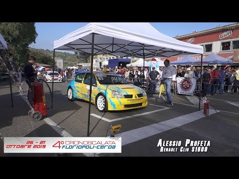 Alessio Profeta - Floriopoli 2019 (Renault Clio S1600)