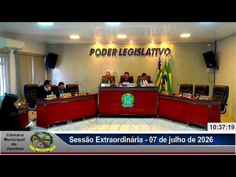 Sessão Legislativa Câmara Municipal de Jandaia - Goiás