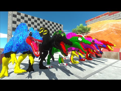 Spinosaurus Dc Marvel Death Climb Speed Race Championship Hunting Found Jurassic world evolution 2