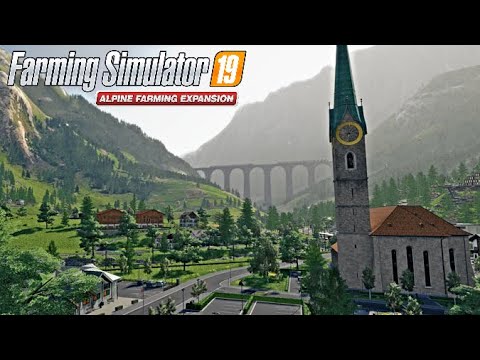Erlengrat Map & Rigitrac Electric Tractor (Gameplay) | Gamescom 2020 - Farming Simulator 19