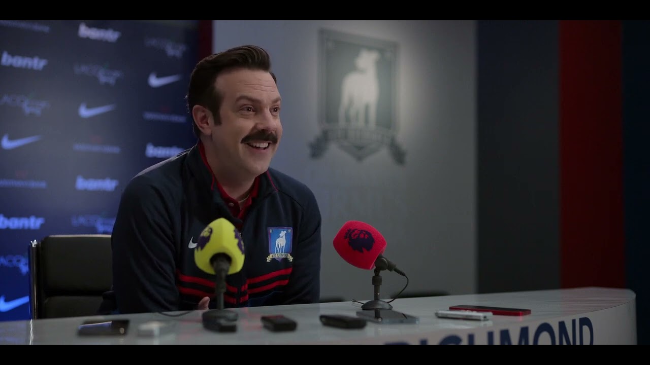 Ted fights back with kindness & humour | Ted Lasso 3x01