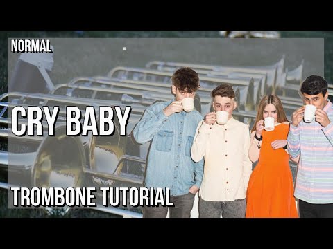 How to play Cry Baby by Clean Bandit & Anne Marie ft David Guetta on Trombone (Tutorial)