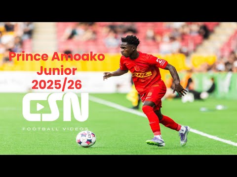 Prince Amoako Junior (FC Nordsjaelland) - Goals, Skills & Assists 2025/26 | HD