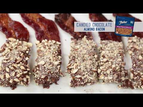 Candied Chocolate Almond Bacon
