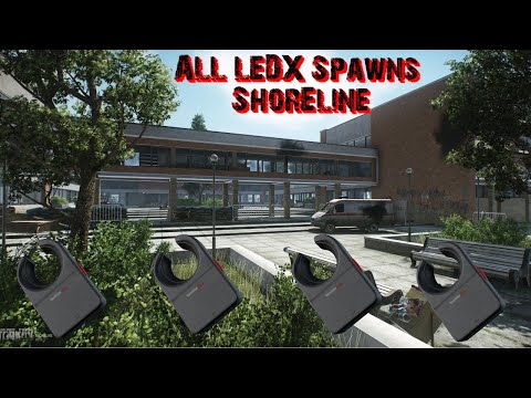 ALL LEDX Spawns on SHORELINE‼️- Escape from Tarkov LOOT GUIDE ☑️