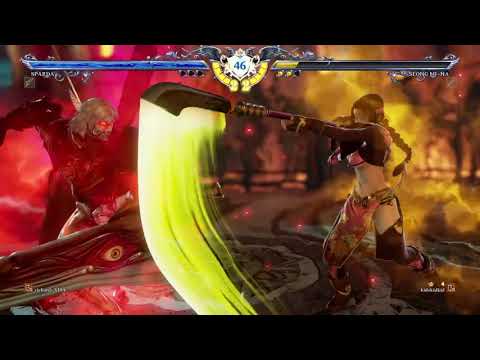 SOULCALIBUR™Ⅵ SEONG MINA VS SPARDA XIRIX