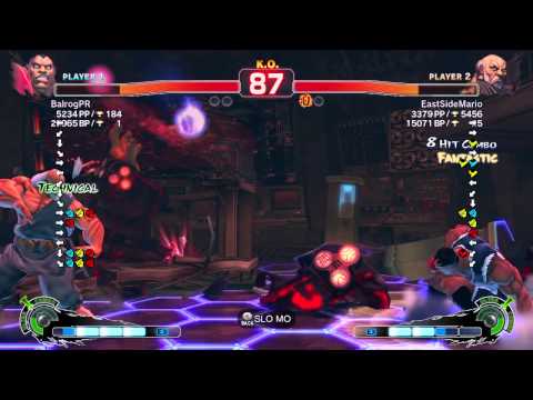 Super Street Fighter 4 AE: 2012 - PR Balrog (Ba) vs EastSideMario (Go)