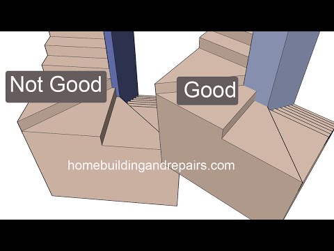 Repair Idea For Fixing 6 Inch Minimum Inside Tread Measurement For Winder Stairways