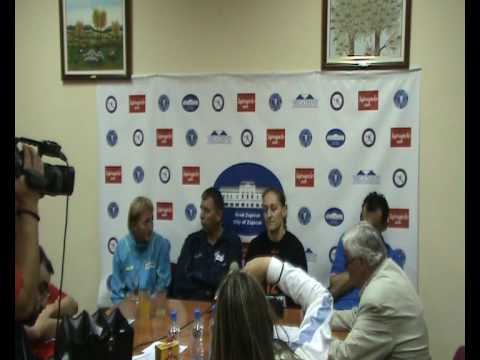 RK Zajecar - RK Hypo, WHRL 30.09.2009, PRESS Konferencija