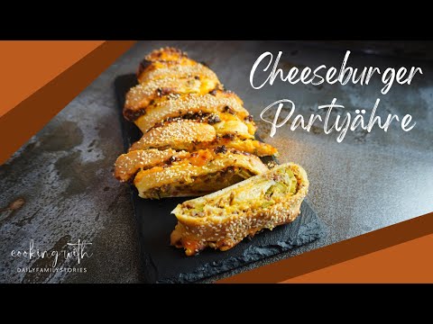 Cheeseburger Partyähre einfach zum nachmachen