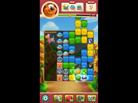 Toon Blast Level 7804 - NO BOOSTERS 🐻🐺🐱 | SKILLGAMING ✔️