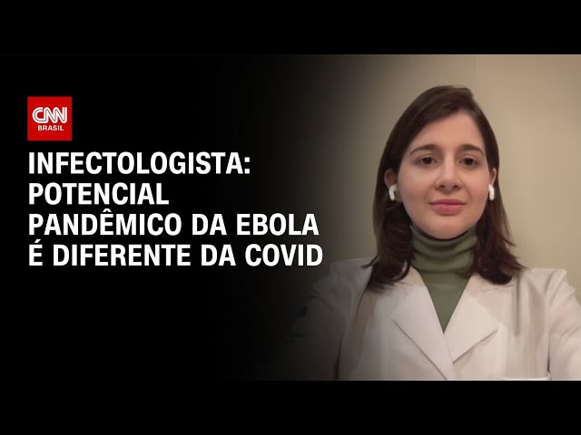 Potencial pandêmico da ebola é diferente da Covid-19, diz infectologista | AGORA CNN