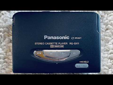 PANASONIC SX11 Walkman Cassette Player, NM Black ! Working  ! image 9