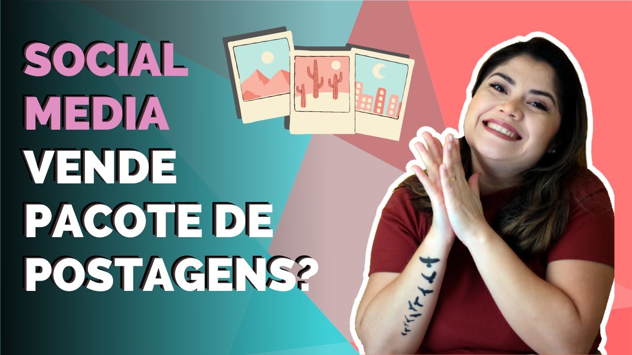 SOCIAL MEDIA NÃO VENDE PACOTE DE POSTAGENS | Wanessa Castro