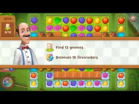 Gardenscapes level 1270