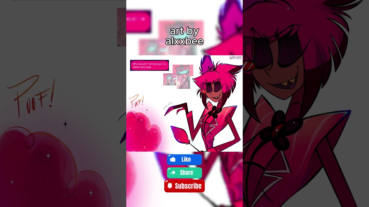 he technically isn't a dog alastor! -  Hazbin Hotel comic dub