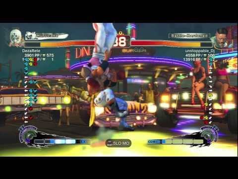 DezaRete (El Fuerte) Vs unstoppable_Dj (Dudley) SSF4 AE Ranked Matches - PSN