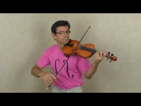 Volume 2 cours 004 / 210 - Mélodies en RE majeur (1) - Apprendre le Violon avec olivier Lesseur