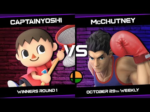 CaptainYoshi (Villager) vs McChutney (Little Mac) - October 29th Weekly - Winners Round 1