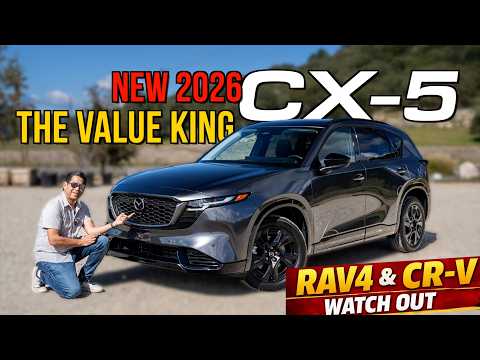2026 Mazda CX-5 Is ALL NEW – Bigger, More Premium & Better Value Than RAV4 & CR-V?