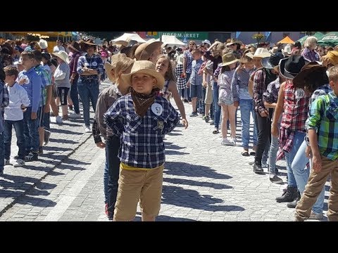 Rekord Polski - taniec country w Skwierzynie