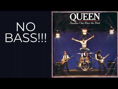 Queen - Another One Bites The Dust With NO BASS!!!