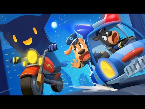 Ghost Motorbike | Monster Cartoon | Police Cartoon | Kids Cartoon | Sheriff Labrador
