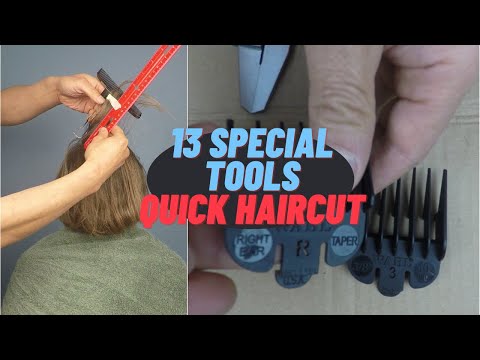 13 Special Tools For A Quick Haircut & Easy Maintenance