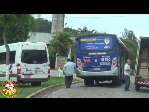 Busão da Miracatiba quebrado na Avenida Tancredo de Almeida Neves
