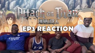 Our Reaction to Attack on Titan Episode 3: "A Dim Light Amid Despair: Humanity's Comeback, Part 1"