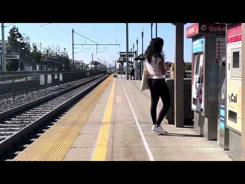 Rare train set on Caltrain 708 at San Carlos