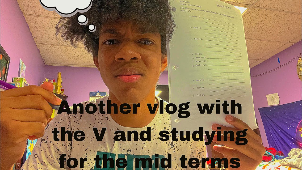 Another vlog with the V himself 