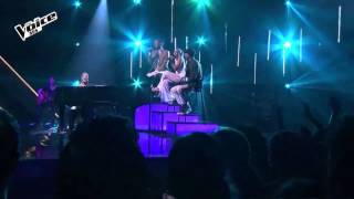 The Voice 2015 - Team Delta Perform Sitting On Top Of The World 1