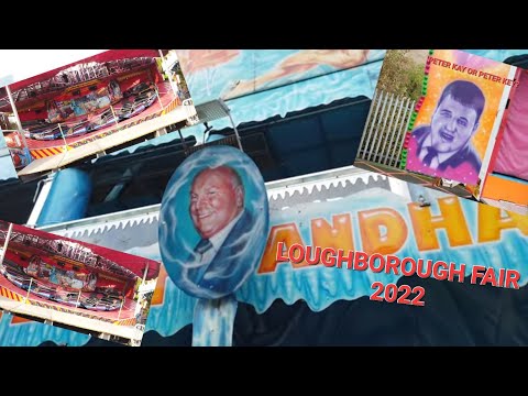 Loughborough Fair 2022, The Setting Up Walk Round.