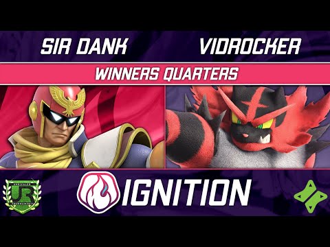Sir Dank (Captain Falcon) vs Vidrocker (Incineroar) - Ignition 303 WINNERS QUARTERS