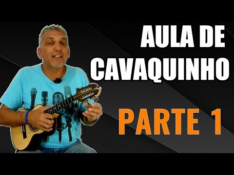 Primeiros Passos no Cavaquinho (PARTE 1) - Aula de Cavaquinho - Prof Damiro