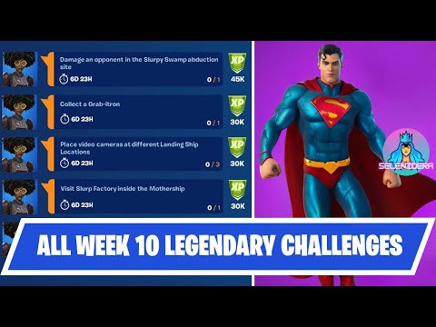 *ALL* WEEK 10 LEGENDARY Quests/Challenges Guide | Fortnite Chapter 2 Season 7