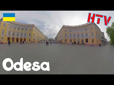 Odessa,Ukraine, a walk around the boulevard