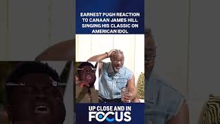 Earnest Pugh’s reaction to @canaansangz singing his classic &quot;I Need Your Glory&quot; on @americanidol