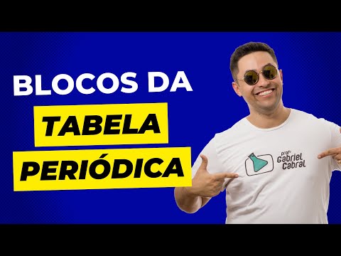 🧪 BLOCOS DA TABELA PERIÓDICA
