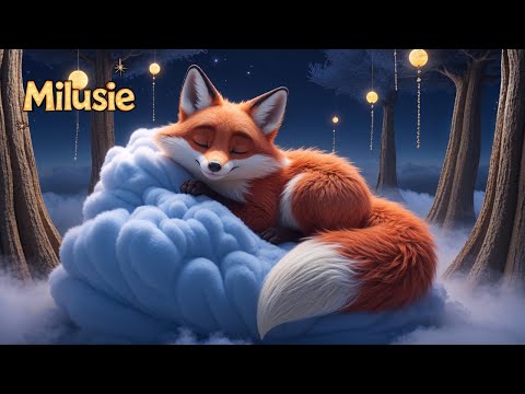 Melodyjna kołysanka o lisku 💤 - SEN DZIECKA W 13 MINUT | Piosenka na dobranoc 🎶